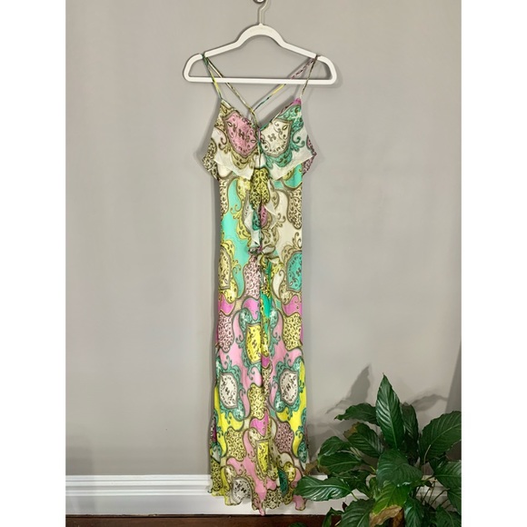 Anthropologie Yoana Baraschi Print Maxi Ruffle Dress - Picture 9 of 9